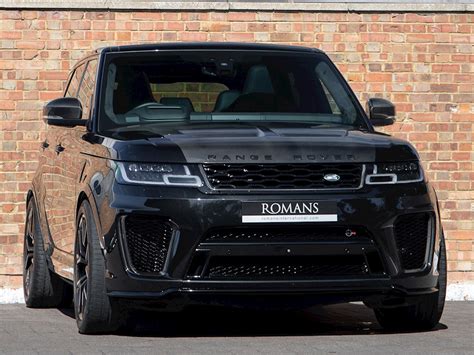 Browse our remaining 2020 model year. 2018 Used Land Rover Range Rover Sport Svr | Santorini Black