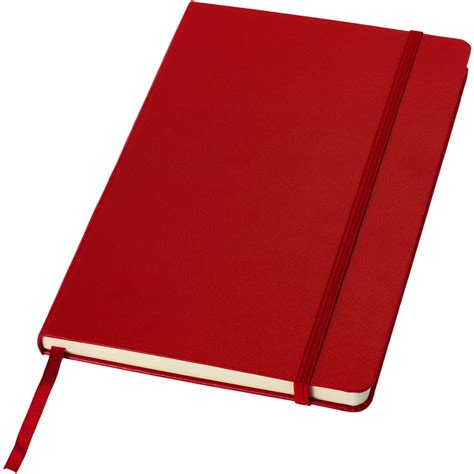 Printed Classic A5 Hard Cover Notebook Red Notebooks