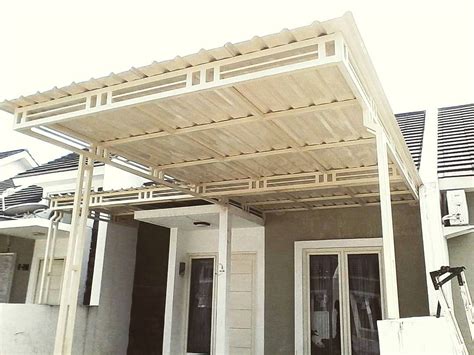 23 Model Kanopi Terbaru Baja Ringan Rumah Minimalis 2021 | Dekor Rumah