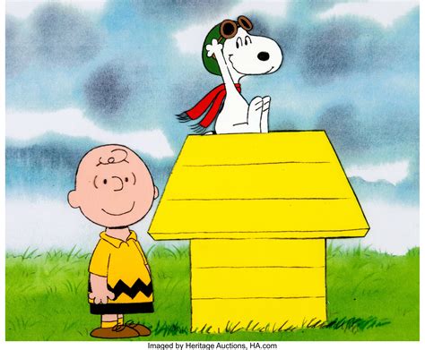 peanuts the charlie brown and snoopy show charlie brown and snoopy lot 96032 heritage auctions