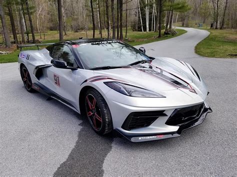 Transform Your C8 Corvette With Custom Painted Aero And Engine