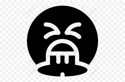 Barf Emblem Emojibarfing Emoticons Free Transparent Emoji