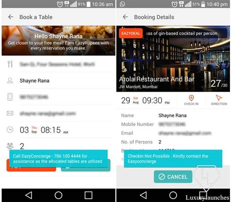 You can also use the handy restaurant reservation shortcode or set the reservation page. EazyDiner, the restaurant reservation app for those with ...