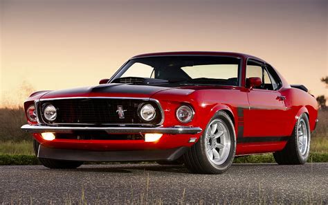 1969 Ford Mustang Boss 302 Wallpaper