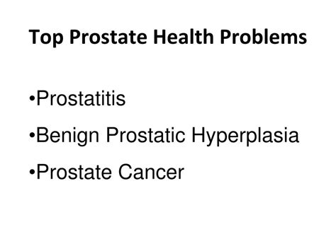 Ppt Prostate Health Powerpoint Presentation Free Download Id