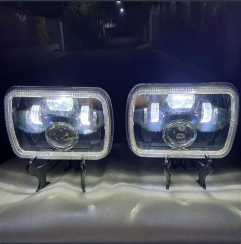 Jual Lampu Depan LED Headlamp LED Kotak Inch Taft Feroza Rocky Katana