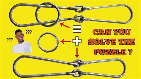 Can You Solve The Metal Ring Puzzle Only 1 Will Pass Youtube