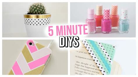 5 Minute Diys To Do When You Are Bored Youtube