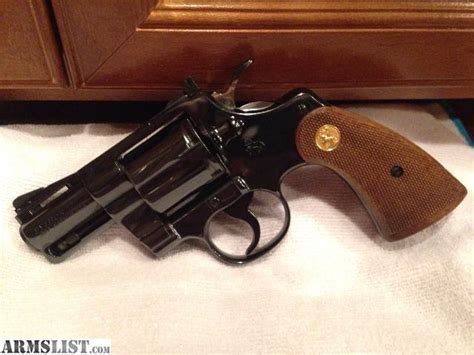 Armslist For Sale 1976 Colt Python 357 2 12 Inch Snub Nose