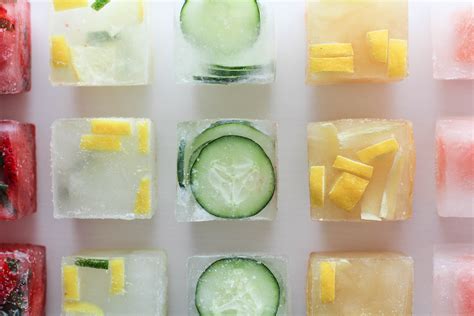Flavored Ice Cubes Lets Mingle Blog