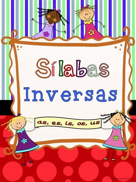 Silabas Inversas As Es Is Os Us S Labas Inversas Letter