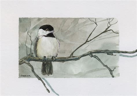3 Peter Sheeler Watercolor Bird Nature Paintings
