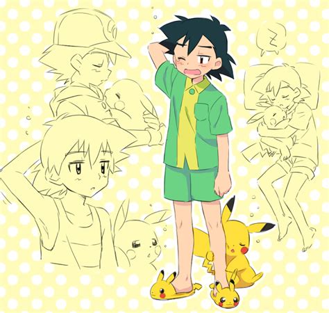 Ashsatoshi Pikachu By おこのみ Pixiv Id 6953046 Ash Pokemon Pokemon