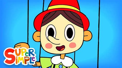 The Pinocchio Nursery Rhymes Super Simple Songs Youtube