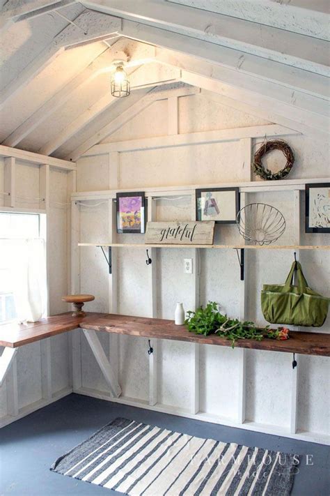Building A Shed A Beginners Guide Shed Interior Shed Decor