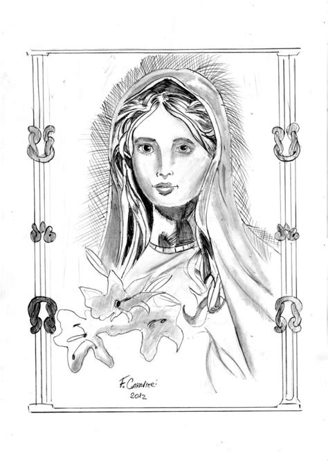 Virgin Mary By Fabiocaravieri On Deviantart