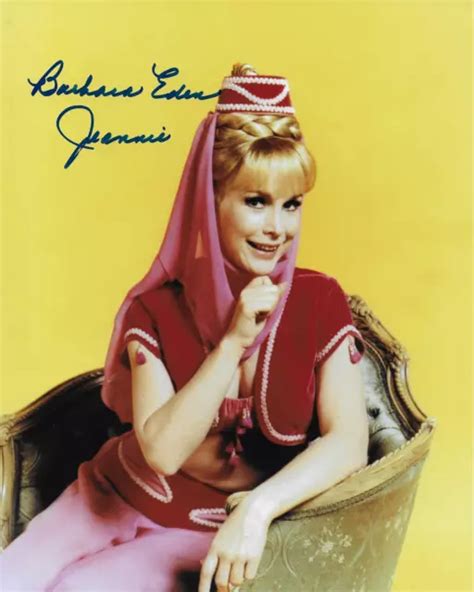 Barbara Eden I Dream Of Jeannie 8x10 Photo 45 Signed At The Hollywood