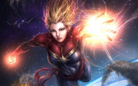 Air force pilot carol danvers. Captain Marvel Wallpapers - Wallpaper Cave