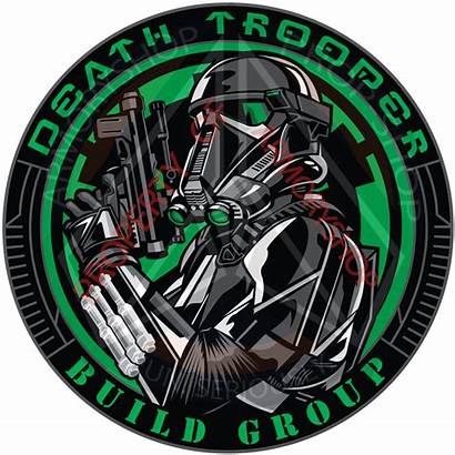 Death Trooper Patch Build Sticker Merchandise