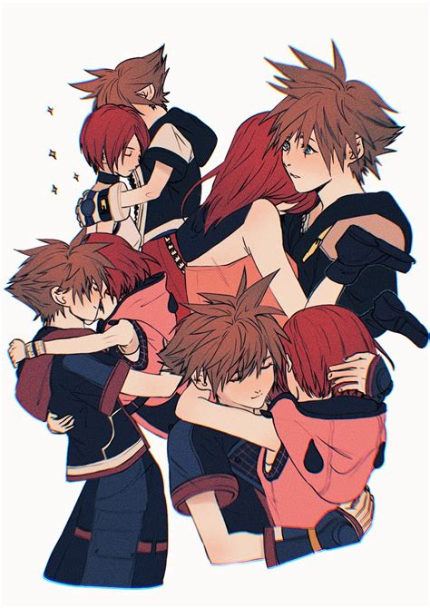 Sora And Kairi Kingdom Hearts And More Drawn By Sera Serappi