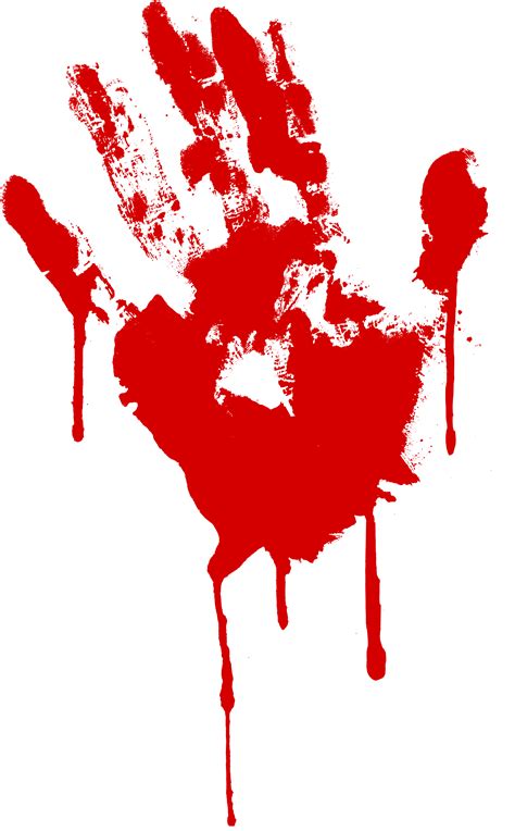 Bloody Handprint Png Transparent Images Free Psd Templates Png