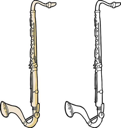 Cartoon Of A Bass Clarinet Illustrations Royalty Free Vector Graphics