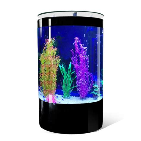 Midwest Tropical Octagon Aquascape 10 Gallon Freshwater Acrylic