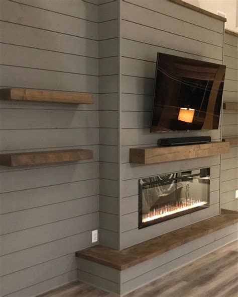 Learn How To Diy A Beautiful Shiplap Fireplace Artofit