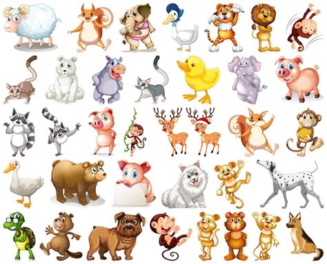 Zoo Animals Stock Illustrations Royalty Free Vector Graphics Clip