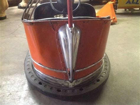 1950’s Mid Century Amusement Park Lusse Auto Scooter Bumper Car Obnoxious Antiques