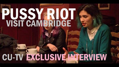 Pussy Riot Visit Cambridge Cu Tv Youtube
