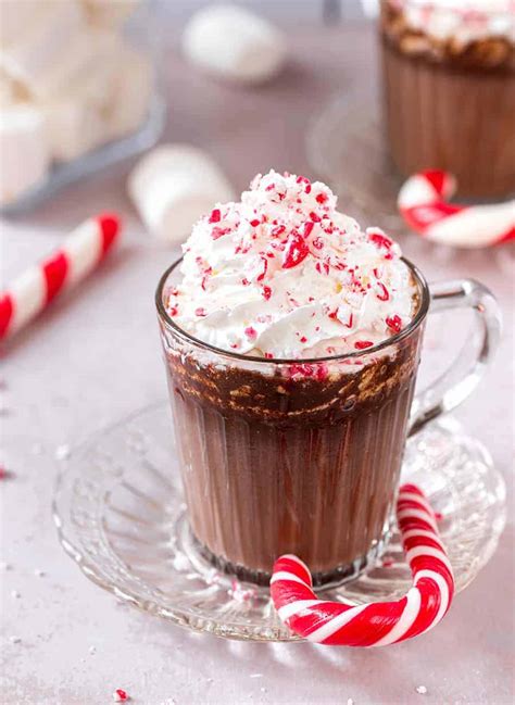 Peppermint Hot Cocoa Recipe Mocktail Net Best Easy Drink Recipes