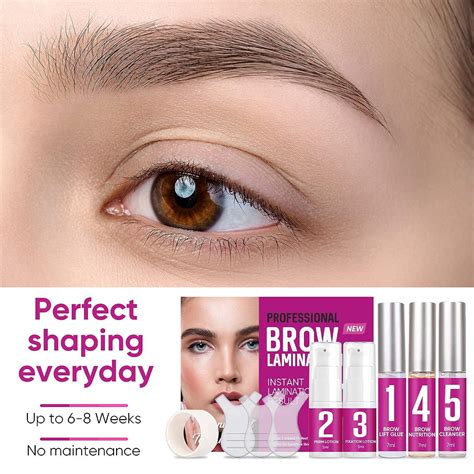 Itecfreely Brow Lamination Kit Instant Effective Diy Eyebrow Lamination