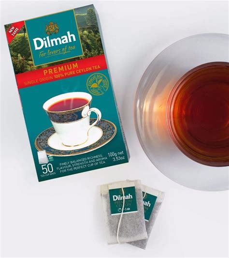 Garden fresh, unblended tea is a hallmark of dilmah and offers a unique taste of unblended ceylon tea packed at source. Pure Ceylon Tea Dilmah Premium Quality Tea Bags 50 Counts ...