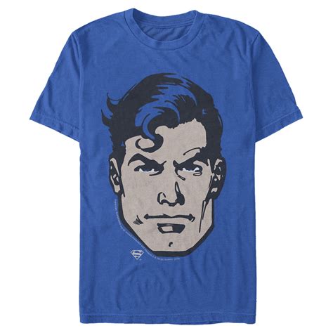 Superman Superman Mens Classic Clark Kent Portrait T Shirt Walmart