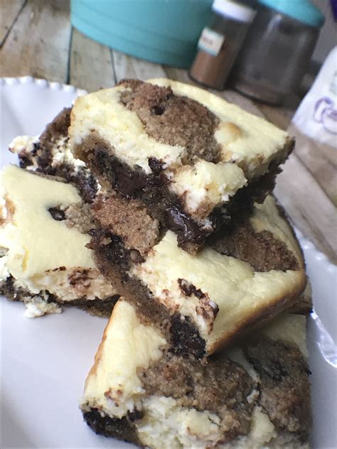 If you love these and want to make them into a cookie, just preheat your oven to 350 degrees f and add ½ tsp of baking powder and 1 egg (or. Chocolate Chip Cookie Cheesecake keto | low carb | sugar ...
