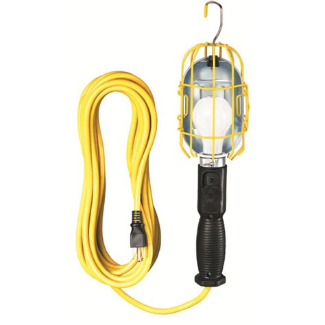 K Tool International Incandescent Trouble Light With Metal Cage