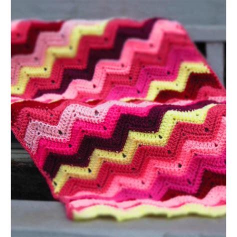 Scrap Ripple Afghan Crochet Pattern By Anastacia Zittel Knitting