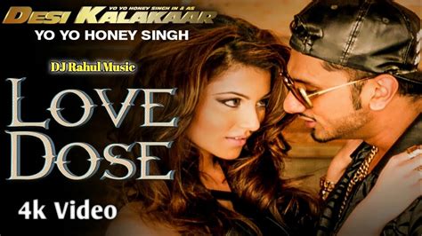 Love Dose Official Music Video Yo Yo Honey Singh Urvashi Rautela Desi Kalakaar Youtube
