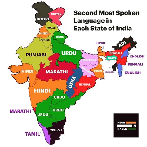 Urdu Is The 2nd Most Spoken Language In 5 States