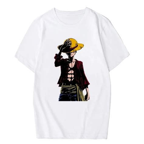 One Piece T Shirt Luffy Straw Hat Official Merch One Piece Store