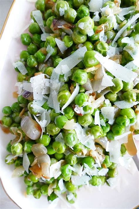 From vegetables, salads, potato and rice dishes and even keto options, it's time to get creative! Parmesan Peas and Shallots | Recipe | Vegetable side ...