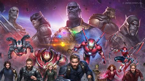 Avengers Infinity War Future Marvel Fight Wallpaperhd Superheroes
