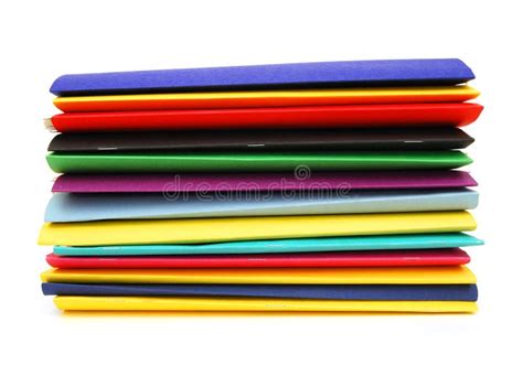 Colorful Folders Stock Photo Image Of Information Binder 30112960