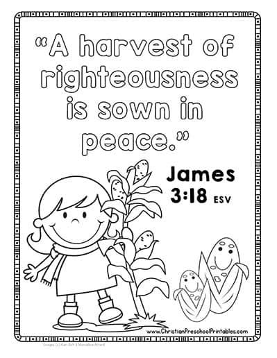 Fall Leaf Bible Printables Christian Preschool Printables
