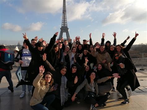 Les étudiants De Bts Ci Sont à Paris La Cadenelle