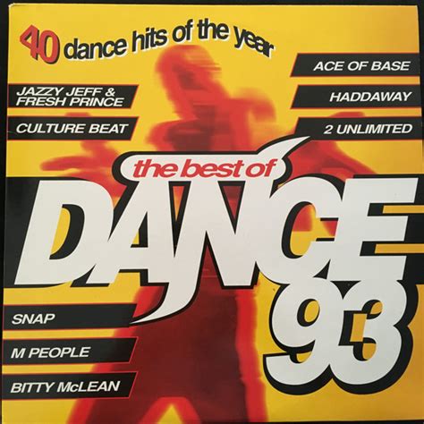 The Best Of Dance 93 1993 Vinyl Discogs