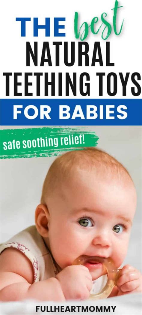 The Best Natural Teething Toys To Quickly Soothe Baby Natural