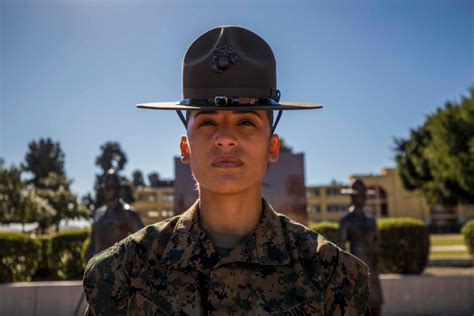 First Female Marine Drill Instructors Graduate From San Diego Course