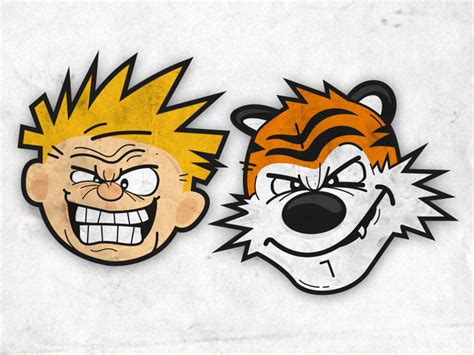 Calvin And Hobbes Smile By Martin Roberts Dribbble